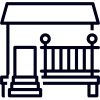 screen porch icon